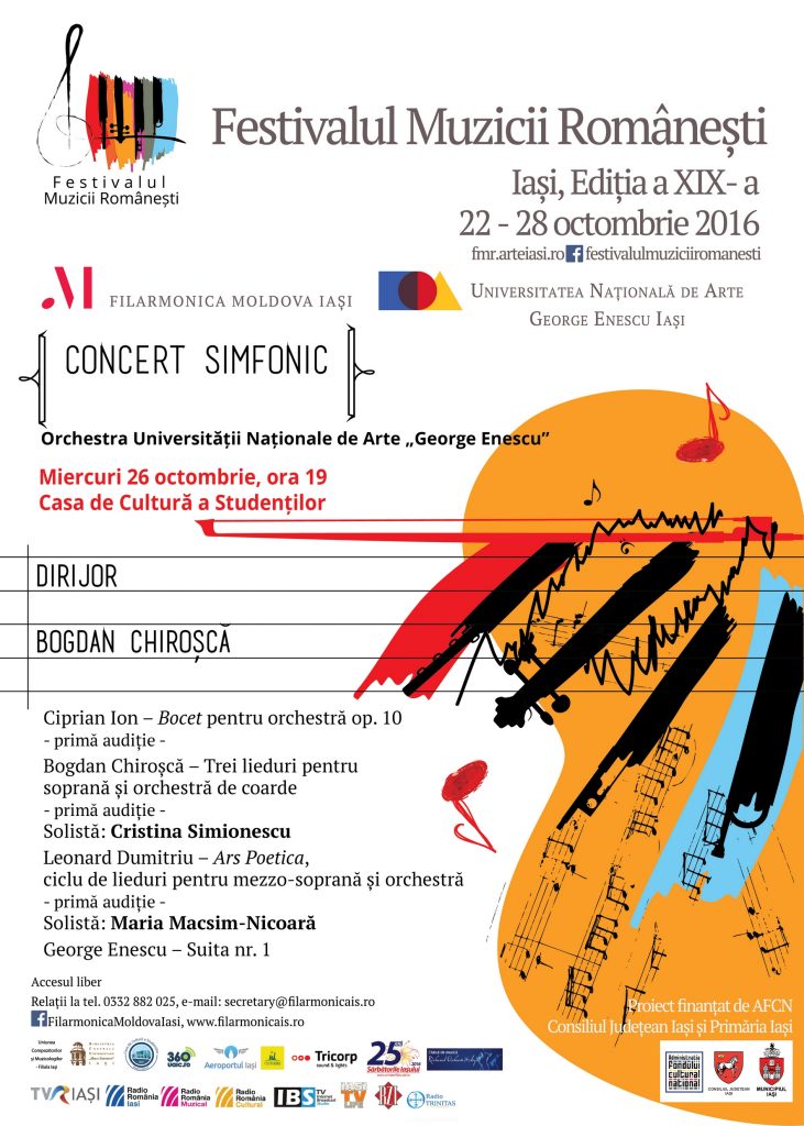 Concert simfonic @ Casa de Cultură a Studenţilor