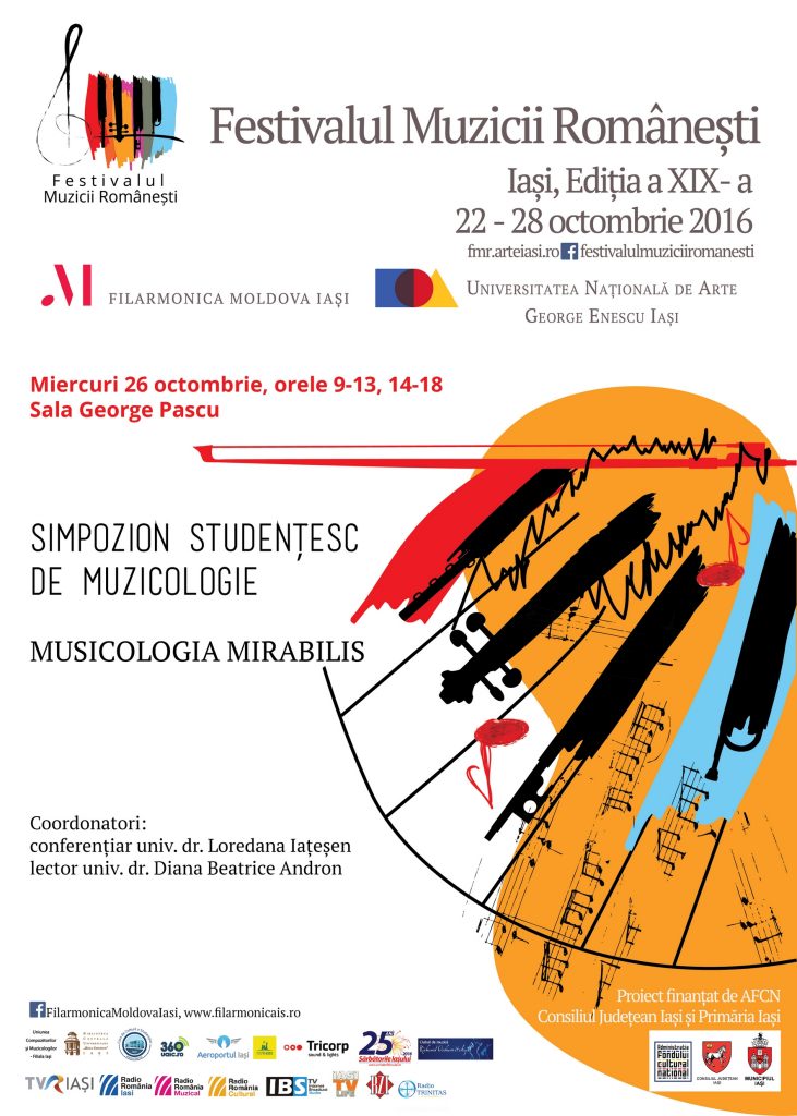 Musicologia Mirabilis @ Sala George Pascu a Universităţii de Arte G. Enescu